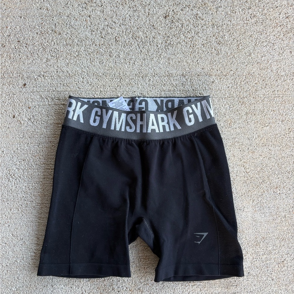 Gymshark Spandex Shorts 
Size: XS
Color: Black/Gray
Perfect Condition!